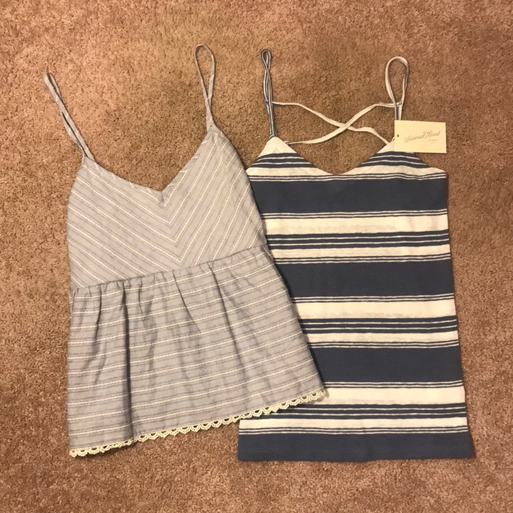 Blue Tank Duo Set